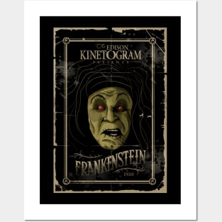 Edison Studios Frankenstein 1910, hejk81 Posters and Art